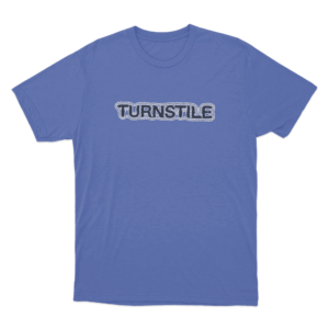 Turnstile Blackout Unisex T Shirt Blue