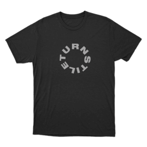 Turnstile Circle Logo Unisex T Shirt Black