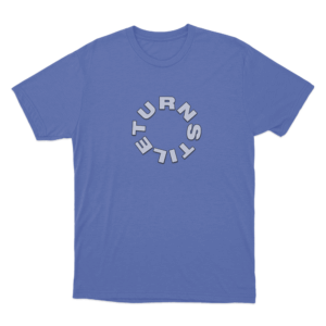 Turnstile Circle Logo Unisex T Shirt Blue