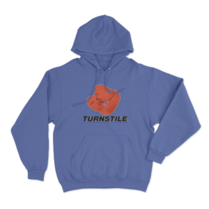 Turnstile Embrace Unisex Hoodie Blue
