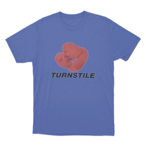Turnstile Embrace Unisex T Shirt Blue