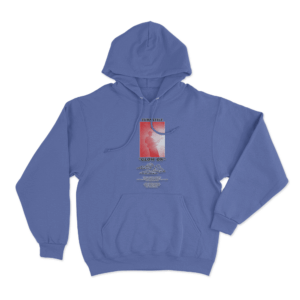 Turnstile Glow On Unisex Hoodie Blue