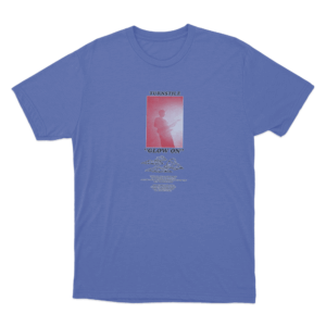 Turnstile Glow On Unisex T Shirt Blue