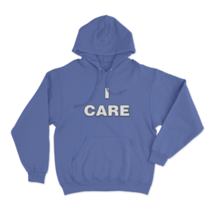 Turnstile I Care Unisex Hoodie Blue