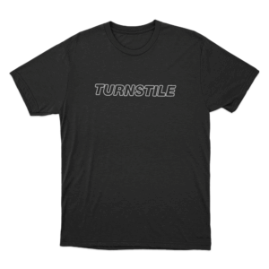 Turnstile Logo Unisex T Shirt Black